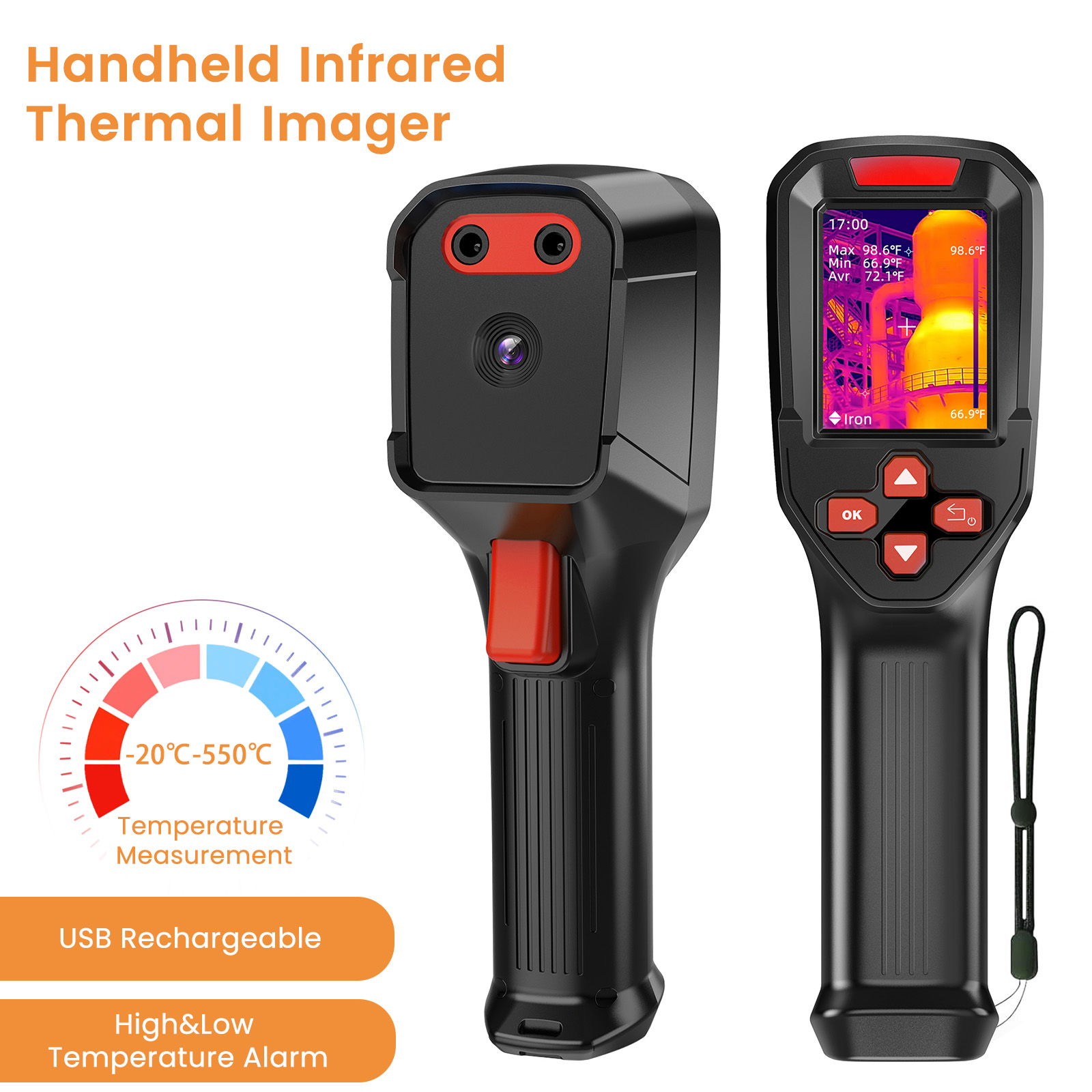 USB Şarj Edilebilir Termal Gör - Nf 521 Thermal Imaging Camera incelemesi ve fiyatı