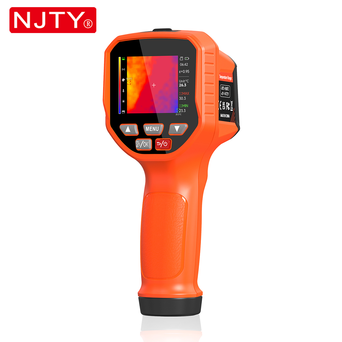 NJTY SM8 Şarj Edilebilir Kızıl - Nf 521 Thermal Imaging Camera incelemesi ve fiyatı
